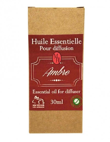 Huile essentielle à l'ambre pour diffusion