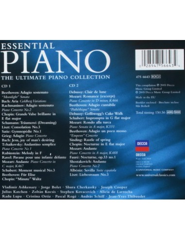 Essential Piano - CD