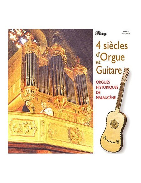 4 siècles d'Orgue et de Guitare - CD