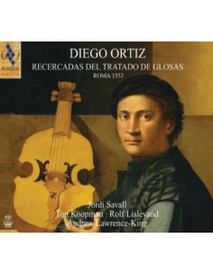 Diego Ortiz, Recercadas Del Tratados de Glosas - CD