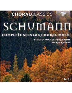 Schumann, Complete Secular Choral Music - CD
