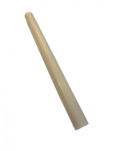 Set of 4 solid-colored light grey candles - Decoration