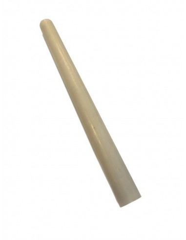 Set of 4 solid-colored light grey candles - Decoration