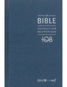 TOB Bijbel met essentiële notities - blauwe hardcover