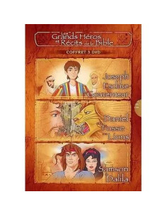 Große Helden und Geschichten der Bibel: Joseph, Daniel und Samson - 3er-DVD-Box