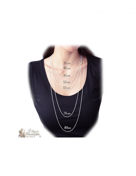 Chapelet Ave Maria plastique rose perle