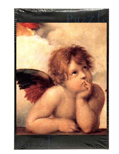 Puzzle 120 Teile – Cherub von Raffael (Raffaello)