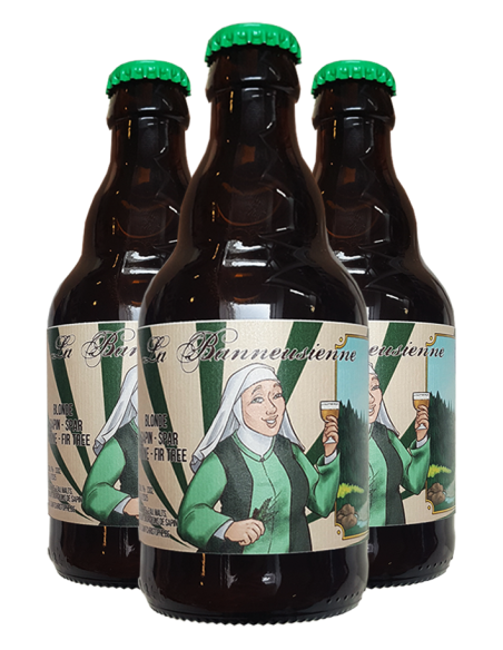 Caja regalo cervezas artesanas La Banneusienne 3 x 33 cl - Abeto