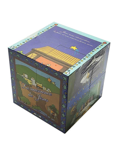 Multifaceted Birth of Jesus cube