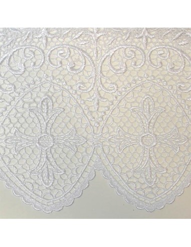 Altardecke mit Kreuzspitze 2 Seiten