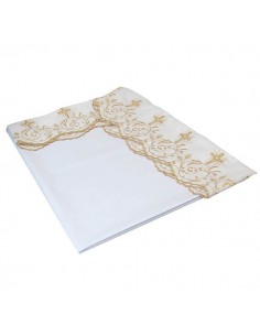 Gold cross embroidery altar cloth - 2 sides