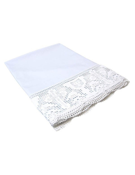 Altar cloth lace cross and chalice - 3 sides