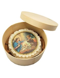 Candela decorativa della Natività