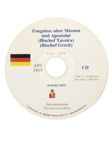 Ars 2009 - Témoignages missionnaires et apostoliques - CD