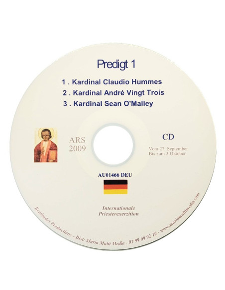Ars 2009 - Eucharistie und Predigt - CD
