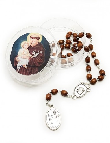 Sint Antonius houten rozenkrans