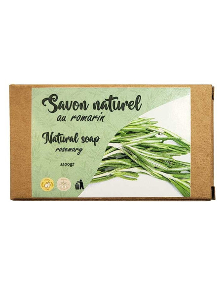 Jabón natural de romero