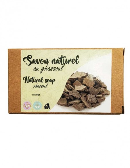 Savon naturel au ghassoul