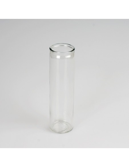 Set 20 contenitori in vetro trasparente per candele – 6x21 cm