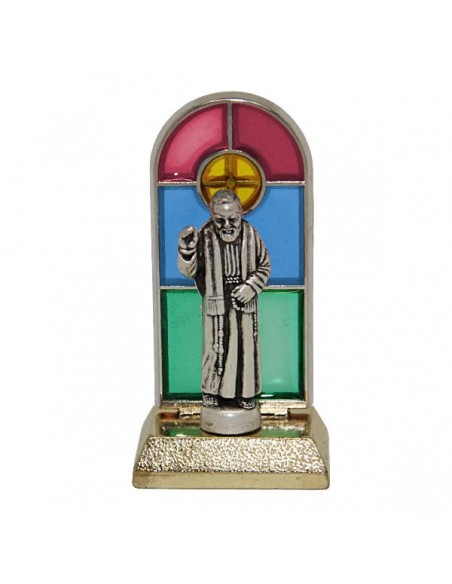 Vitral del Padre Pío - 6,7 cm