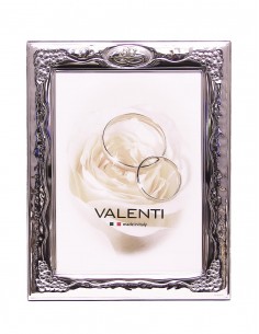 Bilderrahmen zum 50. Hochzeitstag - Silber - 13 x 18 cm