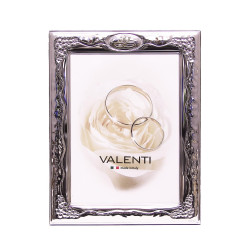 Zilveren fotokader gouden bruiloft Valenti – Foto 13 × 18 cm