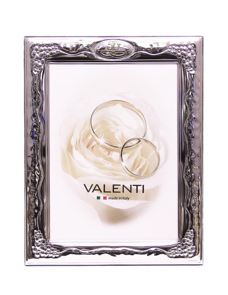 Cornice per foto 50° anniversario di matrimonio - Argento - 13 x 18 cm