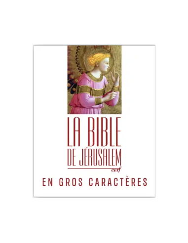 La Bible de Jérusalem a caratteri grandi – Francese, rilegatura flessibile