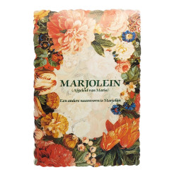 Carte postale fleurie vintage avec prénom - Marjolein