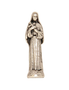 Estatua en miniatura de Santa Rita - 2,5 cm