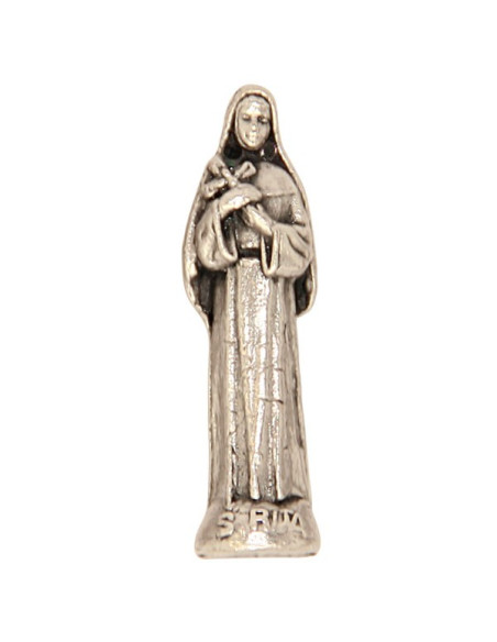 Estatua en miniatura de Santa Rita - 2,5 cm