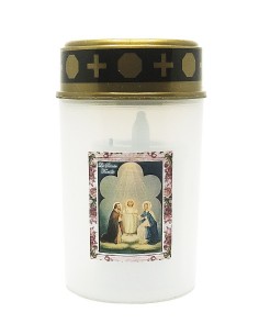 Holy Family LED candle - Cemetery candle