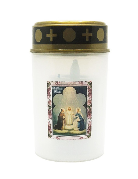 Holy Family LED candle - Cemetery candle