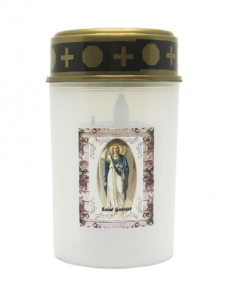 Saint Gabriel LED candle - Cemetery candle