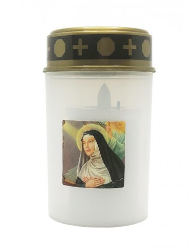 Vela LED Santa Rita - Vela de cementerio