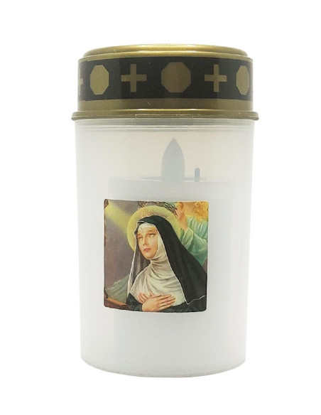 Sainte Rita LED candle - Cemetery candle