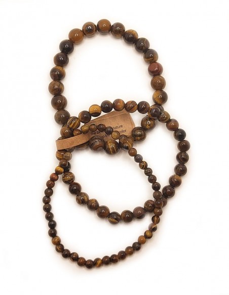 Bracelets Oeil de Tigre - Set de 3 tailles