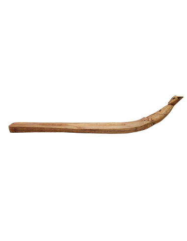 Porta-incienso de madera - Gato de perfil