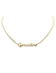 Vergulde choker - Géraldine
