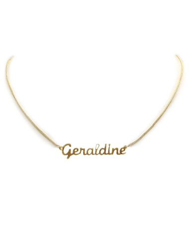 Vergulde choker - Géraldine