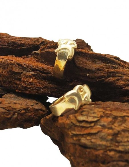 925 Silver Hoop Earrings - Cat