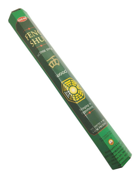 Encens Feng Shui Wood bâtons - tube HEM