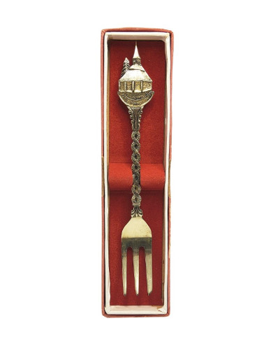 Souvenirgabel aus der Kapelle von Banneux Notre-Dame - Gold