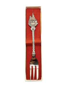 Souvenir Fork from the Chapel of Banneux Notre-Dame - Silver
