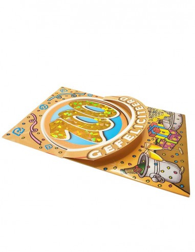 Carte d'anniversaire paillettes et chiffre holographique - 100 ans