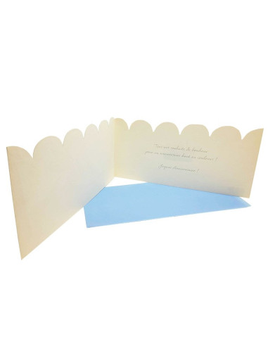Carte d'anniversaire - 45 ans - couronne
