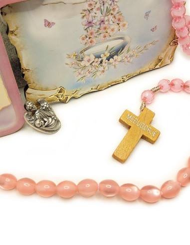 Geboorte- of doopcadeau voor baby's - Roze