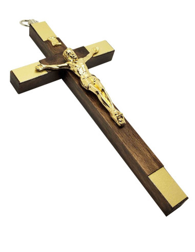 Croix en bois avec dorures