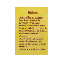 Immaginetta Medici – Santi Cosma e Damiano – 7,5 × 10 cm