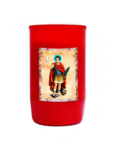 Lume di candela a Saint Expédit combustione 2 giorni e mezzo